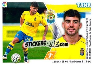 Sticker 19 Tana - Liga Spagnola 2015-2016 n. 709 - Colecciones ESTE