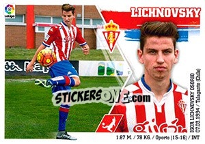 Sticker 34 Lichnovsky - Liga Spagnola 2015-2016 - Colecciones ESTE
