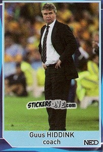 Sticker Guus Hiddink - Evropsko fudbalsko prvenstvo 2016 n. 2 - G.T.P.R School Shop