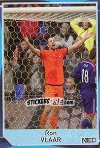 Sticker Ron Vlaar - Evropsko fudbalsko prvenstvo 2016 n. 5 - G.T.P.R School Shop