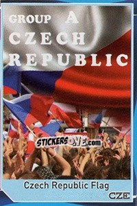 Sticker Flag - Evropsko fudbalsko prvenstvo 2016 n. 17 - G.T.P.R School Shop