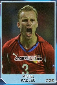 Sticker Michal Kadlec - Evropsko fudbalsko prvenstvo 2016 n. 20 - G.T.P.R School Shop