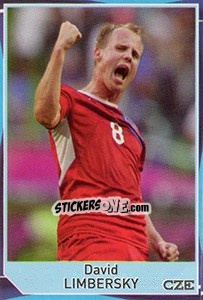Sticker David Limbersky - Evropsko fudbalsko prvenstvo 2016 - G.T.P.R School Shop
