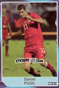 Sticker Daniel Pudil - Evropsko fudbalsko prvenstvo 2016 - G.T.P.R School Shop