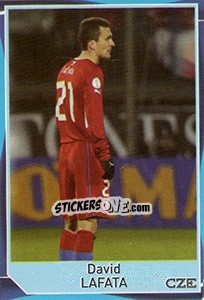 Sticker David Lafata - Evropsko fudbalsko prvenstvo 2016 n. 29 - G.T.P.R School Shop