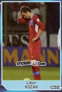 Sticker Libor Kozak - Evropsko fudbalsko prvenstvo 2016 n. 30 - G.T.P.R School Shop