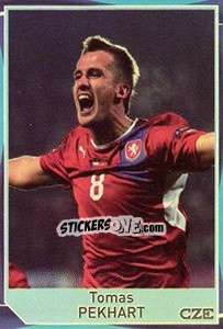 Sticker Tomas Pekhart - Evropsko fudbalsko prvenstvo 2016 - G.T.P.R School Shop