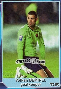 Sticker Volkan Demirel - Evropsko fudbalsko prvenstvo 2016 n. 35 - G.T.P.R School Shop