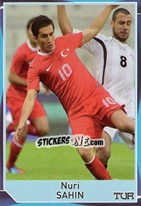Sticker Nuri Sahin - Evropsko fudbalsko prvenstvo 2016 n. 39 - G.T.P.R School Shop