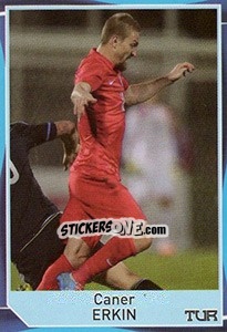 Sticker Caner Erkin - Evropsko fudbalsko prvenstvo 2016 n. 42 - G.T.P.R School Shop