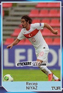 Sticker Recep Niyaz - Evropsko fudbalsko prvenstvo 2016 n. 48 - G.T.P.R School Shop