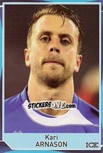 Sticker Kari Arnason - Evropsko fudbalsko prvenstvo 2016 n. 59 - G.T.P.R School Shop