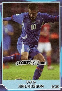 Sticker Gylfi Sigurdsson - Evropsko fudbalsko prvenstvo 2016 n. 60 - G.T.P.R School Shop