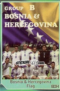 Sticker Flag - Evropsko fudbalsko prvenstvo 2016 n. 73 - G.T.P.R School Shop