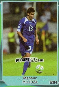 Sticker Mensur Mujdza - Evropsko fudbalsko prvenstvo 2016 n. 76 - G.T.P.R School Shop