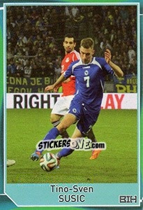 Sticker Tino-Sven Susic - Evropsko fudbalsko prvenstvo 2016 n. 77 - G.T.P.R School Shop