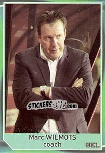 Sticker Marc Wilmots - Evropsko fudbalsko prvenstvo 2016 n. 90 - G.T.P.R School Shop
