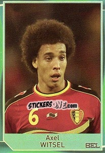 Sticker Axel Witsel - Evropsko fudbalsko prvenstvo 2016 - G.T.P.R School Shop