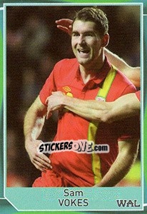 Sticker Sam Vokes - Evropsko fudbalsko prvenstvo 2016 n. 119 - G.T.P.R School Shop