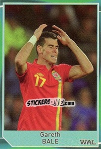 Sticker Gareth Bale - Evropsko fudbalsko prvenstvo 2016 n. 120 - G.T.P.R School Shop