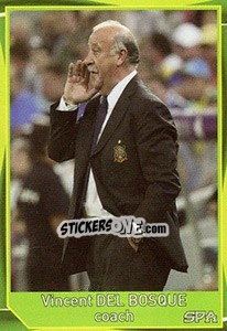 Sticker Vicente Del Bosque - Evropsko fudbalsko prvenstvo 2016 n. 146 - G.T.P.R School Shop