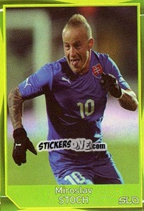 Sticker Miroslav Stoch - Evropsko fudbalsko prvenstvo 2016 n. 197 - G.T.P.R School Shop