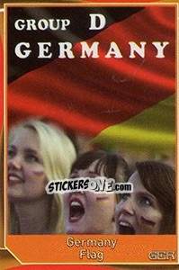 Sticker Flag - Evropsko fudbalsko prvenstvo 2016 n. 217 - G.T.P.R School Shop