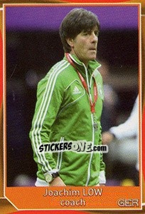 Sticker Joachim Low - Evropsko fudbalsko prvenstvo 2016 n. 218 - G.T.P.R School Shop