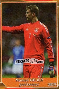 Sticker Manuel Neuer - Evropsko fudbalsko prvenstvo 2016 n. 219 - G.T.P.R School Shop