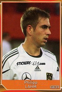 Sticker Philipp Lahm - Evropsko fudbalsko prvenstvo 2016 - G.T.P.R School Shop