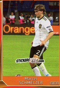 Sticker Marcel Schmelzer - Evropsko fudbalsko prvenstvo 2016 n. 221 - G.T.P.R School Shop