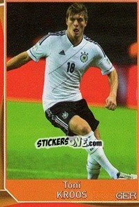 Sticker Toni Kroos - Evropsko fudbalsko prvenstvo 2016 - G.T.P.R School Shop