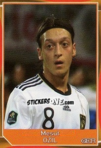 Sticker Mesut Ozil - Evropsko fudbalsko prvenstvo 2016 n. 227 - G.T.P.R School Shop