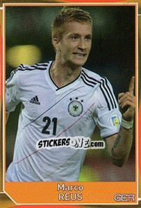 Sticker Marco Reus - Evropsko fudbalsko prvenstvo 2016 n. 231 - G.T.P.R School Shop