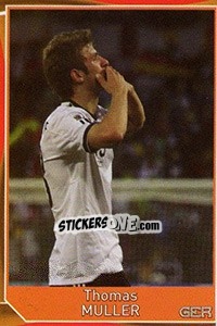 Sticker Thomas Muller - Evropsko fudbalsko prvenstvo 2016 n. 232 - G.T.P.R School Shop