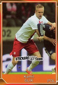Sticker Kamil Glik - Evropsko fudbalsko prvenstvo 2016 n. 236 - G.T.P.R School Shop