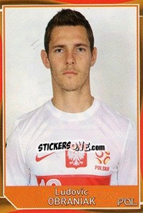 Sticker Ludovic Obraniak - Evropsko fudbalsko prvenstvo 2016 n. 245 - G.T.P.R School Shop