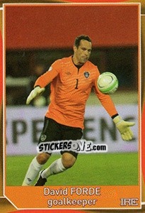 Sticker David Forde - Evropsko fudbalsko prvenstvo 2016 n. 251 - G.T.P.R School Shop