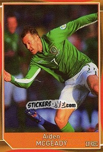 Sticker Aiden McGeady - Evropsko fudbalsko prvenstvo 2016 n. 258 - G.T.P.R School Shop