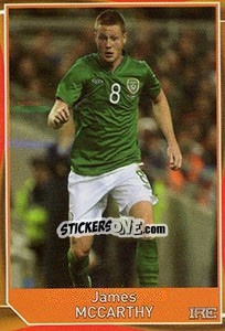 Sticker James McCarthy - Evropsko fudbalsko prvenstvo 2016 n. 261 - G.T.P.R School Shop