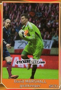 Sticker David Marshall - Evropsko fudbalsko prvenstvo 2016 n. 266 - G.T.P.R School Shop