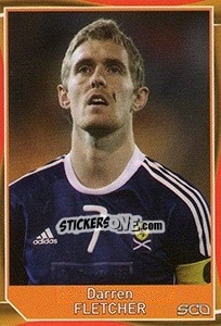 Sticker Darren Fletcher - Evropsko fudbalsko prvenstvo 2016 n. 270 - G.T.P.R School Shop