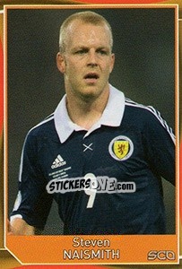 Sticker Steven Naismith - Evropsko fudbalsko prvenstvo 2016 n. 272 - G.T.P.R School Shop