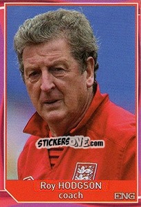 Sticker Roy Hodgson - Evropsko fudbalsko prvenstvo 2016 n. 290 - G.T.P.R School Shop