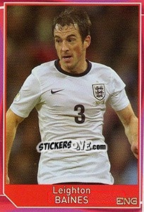 Sticker Leighton Baines - Evropsko fudbalsko prvenstvo 2016 n. 295 - G.T.P.R School Shop