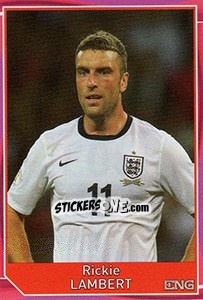 Sticker Rickie Lambert - Evropsko fudbalsko prvenstvo 2016 n. 303 - G.T.P.R School Shop