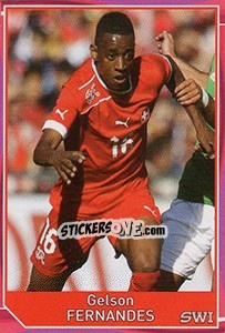 Sticker Gelson Fernandes - Evropsko fudbalsko prvenstvo 2016 n. 311 - G.T.P.R School Shop