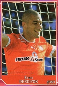 Sticker Eren Derdiyok - Evropsko fudbalsko prvenstvo 2016 n. 315 - G.T.P.R School Shop
