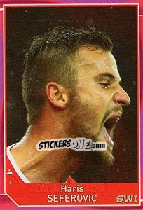 Sticker Haris Seferovic - Evropsko fudbalsko prvenstvo 2016 n. 317 - G.T.P.R School Shop