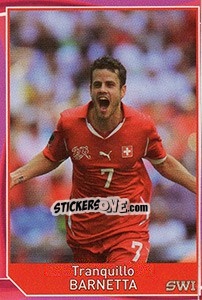Sticker Tranquillo Barnetta - Evropsko fudbalsko prvenstvo 2016 n. 319 - G.T.P.R School Shop